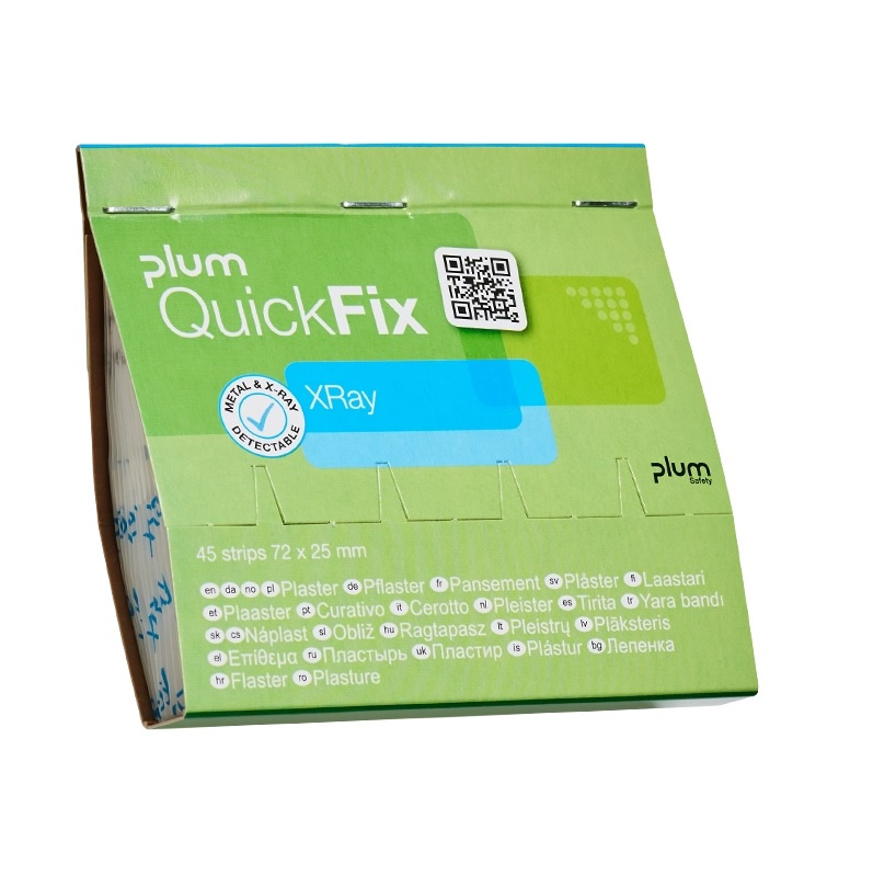 Plum QuickFix plastry Xray niebiskie 45szt 5524