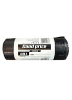 Worki na śmieci czarne 60L/50szt