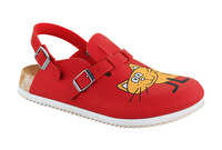 Buty robocze Birkenstock Kay SL Cat Red 582516 -36