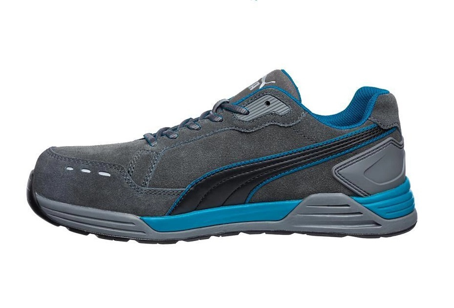 Puma Airtwist Grey Low S3 64.461.0 - wewnętrzna strona cholewki z podnoskiem kompozytowym