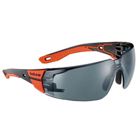 Okulary ochronne Bolle Rush+ smoke RED Temples