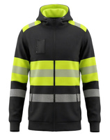Bluza robocza BoSafety Delaver czarna 0204 - M