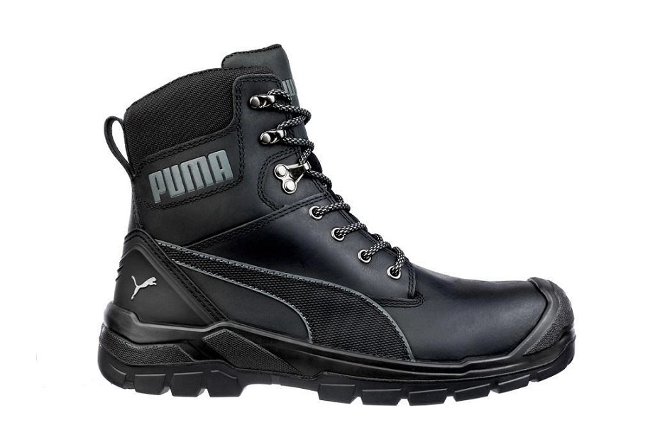 Buty ochronne Puma Conquest Blk Ctx High S3 widok z boku