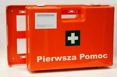 Apteczka przenośna plastikowa DIN 13157 K-15