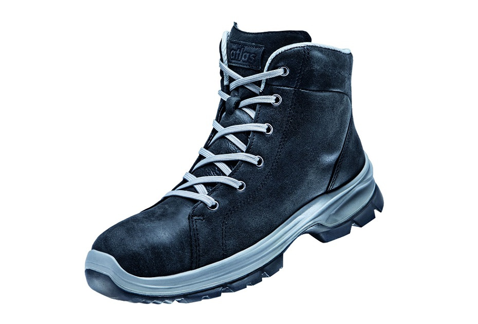 Czarne trzewiki robocze damskie Atlas GX 485 S3 rozmiar 35 widok z boku