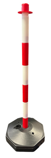 Stojak z tworzywa 90cm + podstawa na wodę