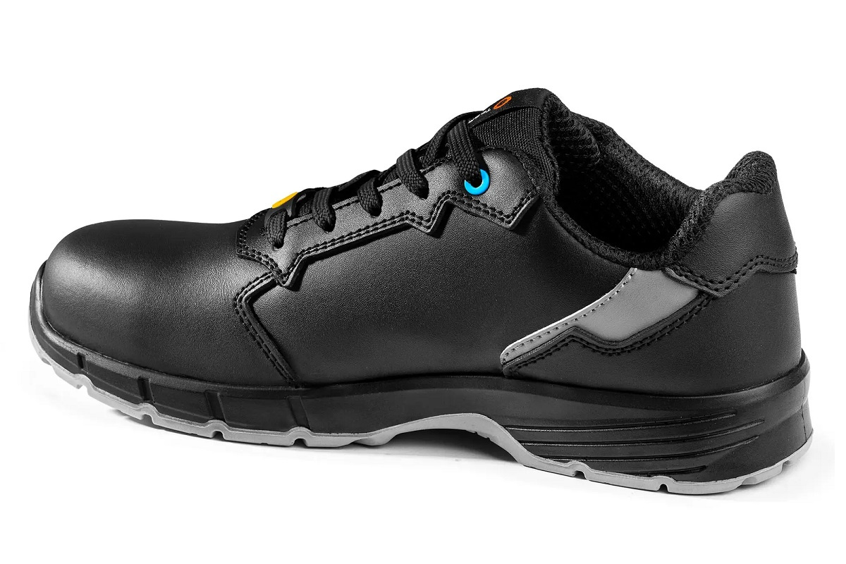 Buty Sparco Targa Sandro S3S BTB0011BOK110 41 skórzana cholewka widok z tyłu i z góry