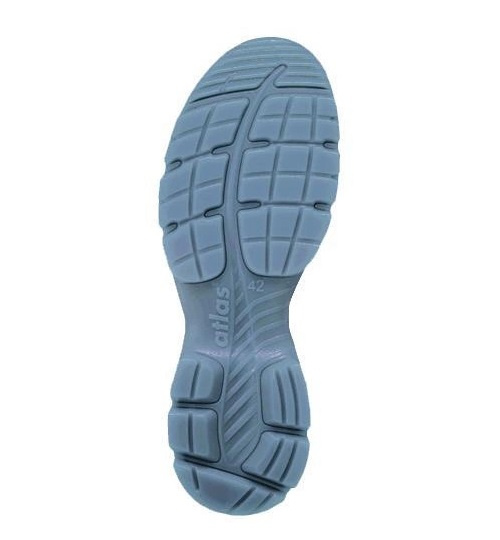 Czarne trzewiki robocze Atlas Flash 6905 Boa S3 41 z wysoką cholewką i systemem BOA widok z boku