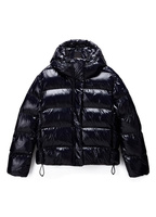 Napapijri kurtka puchowa A-Glane Blu Marine - XS