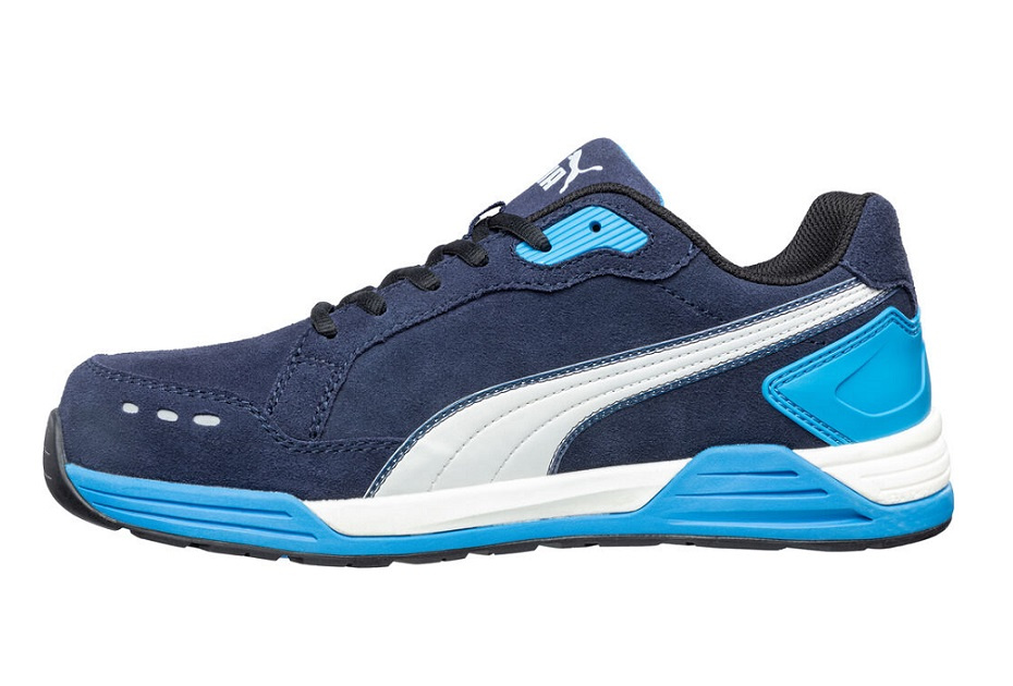 Podeszwa Puma Airtwist Blue Low – przyczepny bieżnik i strefy podparcia