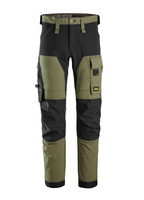 SNICKERS SPODNIE SOFTSHELL 6375-3104 khaki - 48