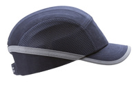 Czapkokask Coverguard granatowy z daszkiem 5cm
