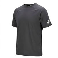 T-shirt bawełniany Puma Workwear szary 30-1721 - S