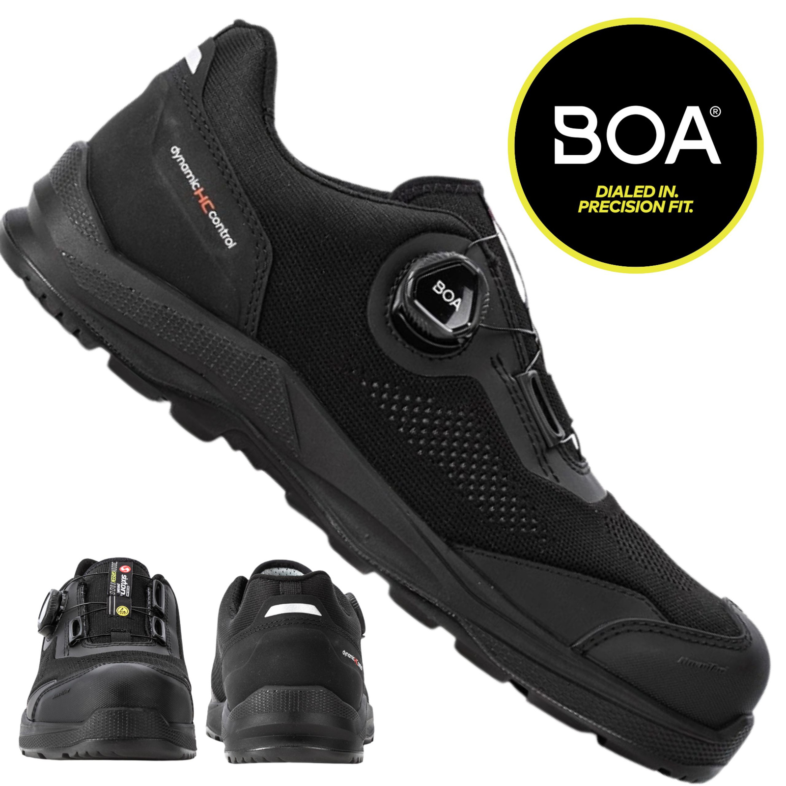 Buty robocze Sixton Xeno Boa – widok na podeszwę i wkładkę antyprzebiciową