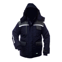 Kurtka zimowa BoSafety Arctic 0502 granatowa - L