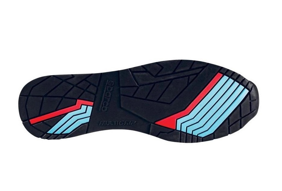Podeszwa EVA z gumą Multigrip w obuwiu Sparco Gymkhana 07527 MRBM