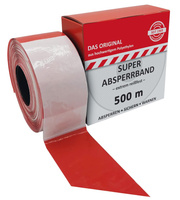 Taśma supermocna ostrzegawcza 500m, szer.8cm