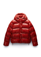 Napapijri kurtka puchowa A-Glane Red sauce - L