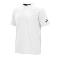 T-shirt bawełniany Puma Workwear White 30-1723 - S