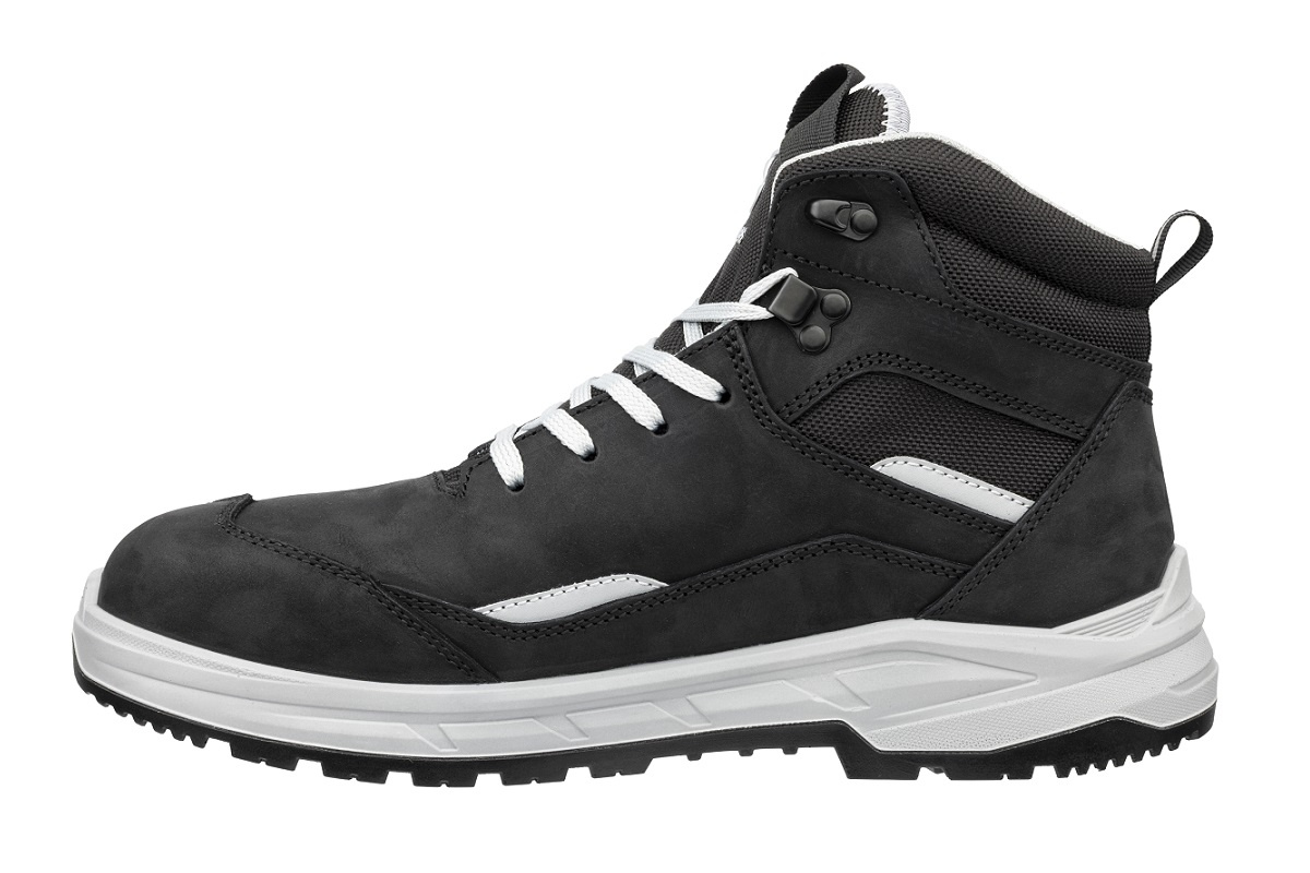 Trzewiki Albatros Vector Blk S3 63.730.0 - cholewka i system sznurowania