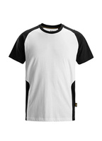 SNICKERS T-SHIRT 2550 BIAŁY - XS