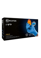 Rękawice nitrylowe niebieskie Mercator GoGrip - M