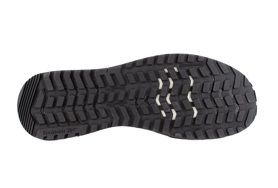 Czarne trzewiki robocze Reebok IB3484 S3S widok ogólny z cholewką i podeszwą