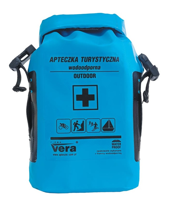 Apteczka turystyczna wodoodporna DIN 13167