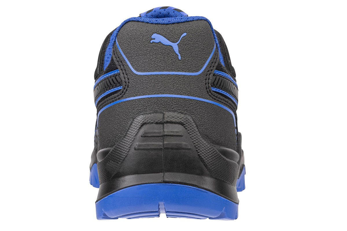 Buty robocze Puma Fuse Blue Low S1PS widok od tyłu