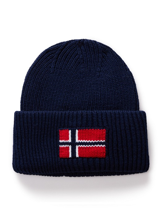 Napapijri czapka F-Evei Blu Marine