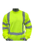 T-shirt długi rękaw ostrzegawczy Rudder - L